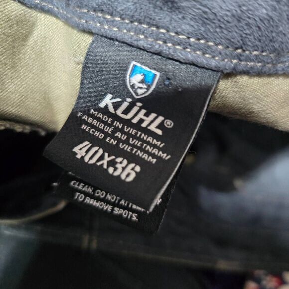 Kuhl Rydr Twill Forged Iron Hiking Outdoor Pants  40x36 - Picture 5 of 7
